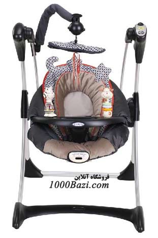 تاب برقی صندلی راحتی ویبره دار نوزاد کودک گراکو Graco
